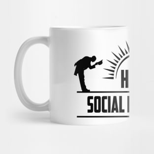 Social distancing Mug